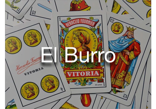 Juego de cartas del Burro